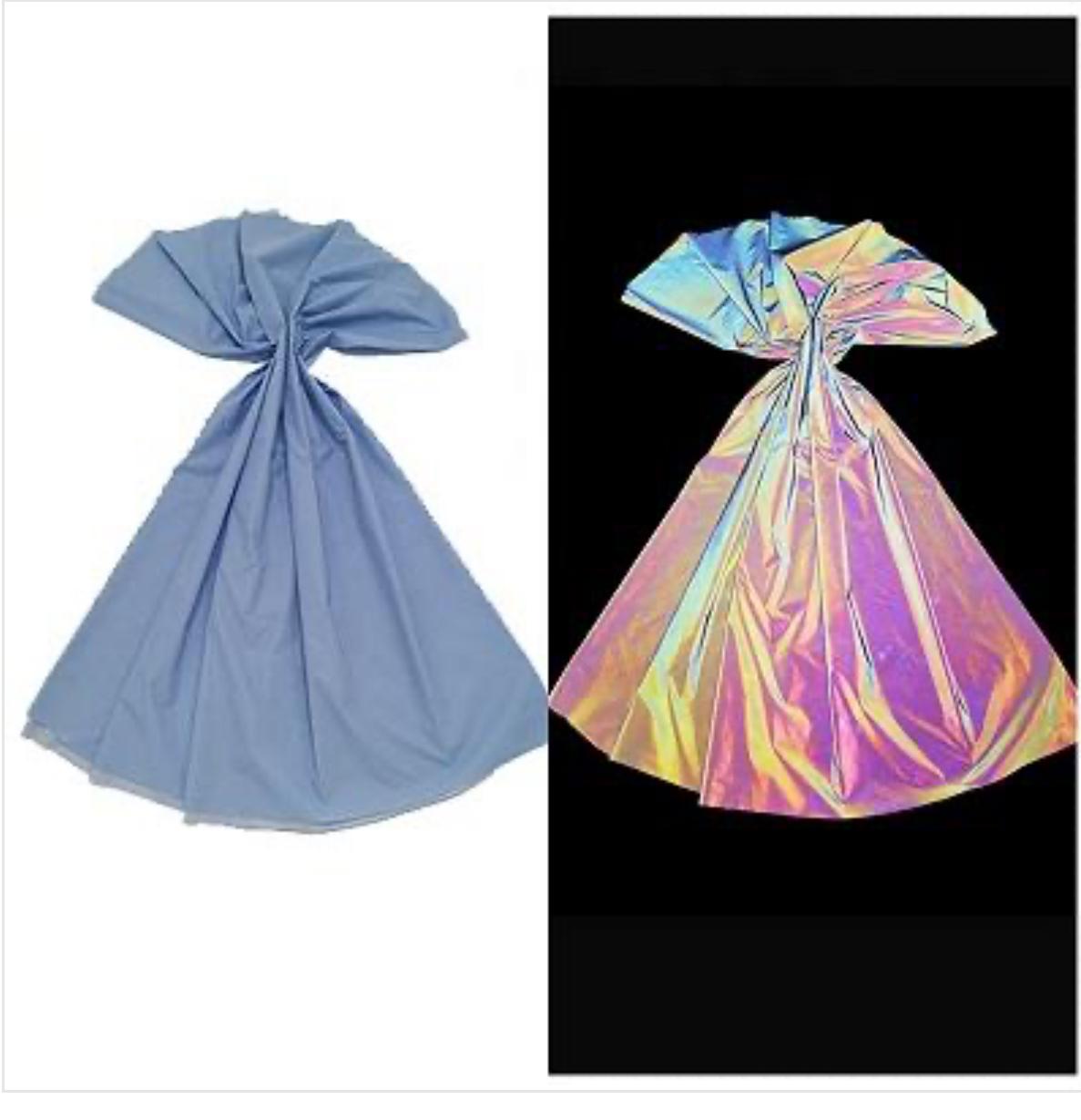 Reflective Rainbow Fabric